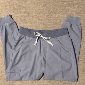 Figs light blue Zamora small petite